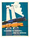 JOSEPH BINDER (1898-1972). [ASSOCIATION OF AMERICAN RAILROADS.] Group of 3 posters. Circa 1952. Each approximately 18x14 inches, 46x36